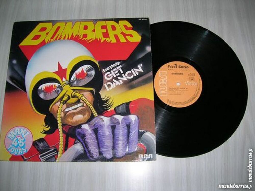 MAXI 45 TOURS BOMBERS Get dancin' CD et vinyles