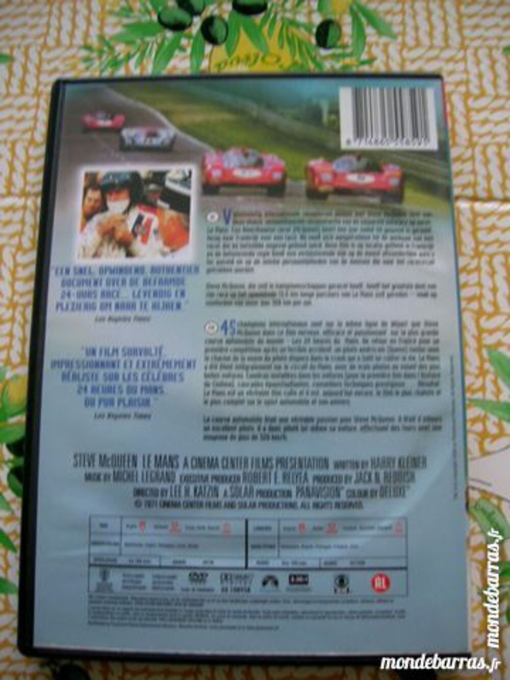 DVD LE MANS - Steve Mc Queen DVD et blu-ray
