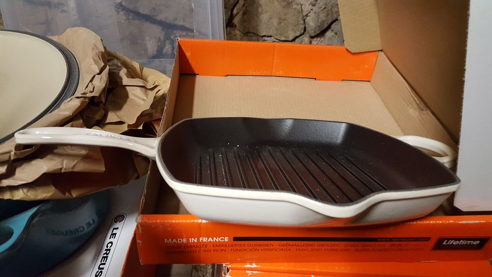Skillet Gril carr&eacute; Le Creuset Cuisine