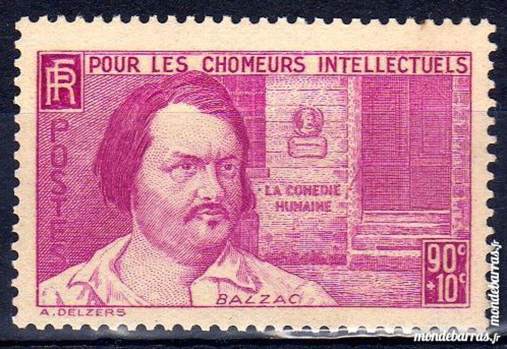 N&deg; 438 Timbre France NEUF** An 1939 