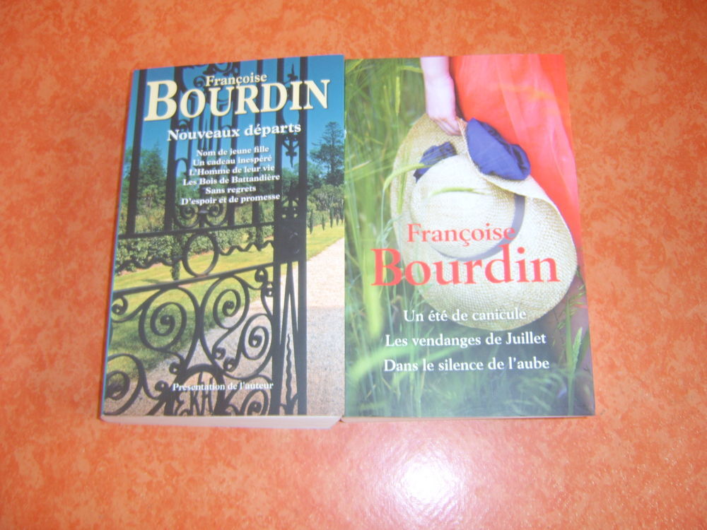 Romans de Fran&ccedil;oise Bourdin Livres et BD