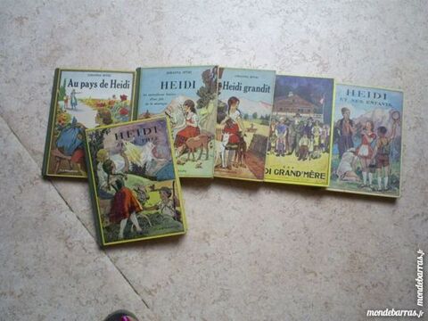 Collection livres HEIDI ancienne 30 Geneuille (25)