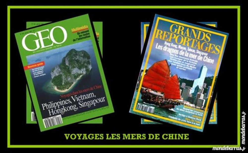 voyages dans : LES MERS DE CHINE Livres et BD