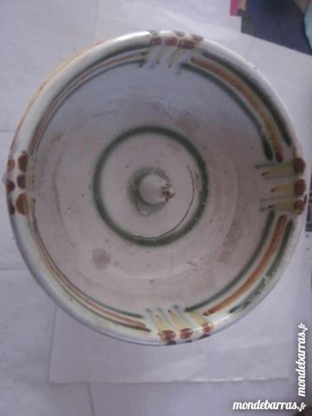 BOUGEOIR EN FAIENCE DE KERALUC 