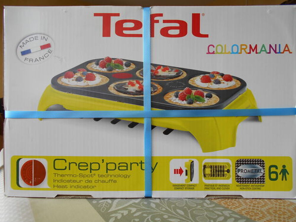 Crep'Party Colormania Tefal NEUF, Electroménager