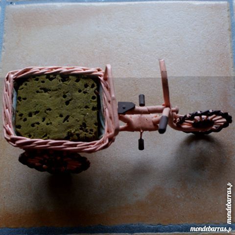  Objet pour d�coration florale   V�lo remorque   bois  5 Cabestany (66)