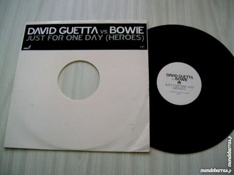 MAXI 45 TOURS BOWIE/GUETTA Just for one day(Heroes 29 Nantes (44)
