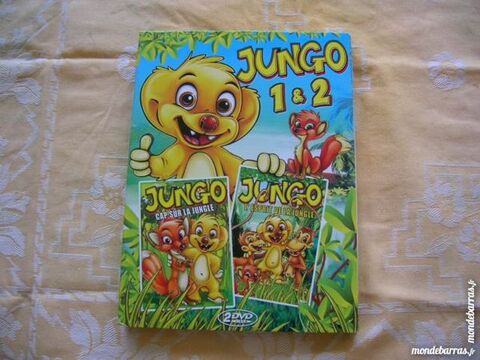 DVD JUNGO 1 & 2 - 8 films dessins animés 2 DVD 10 Nantes (44)
