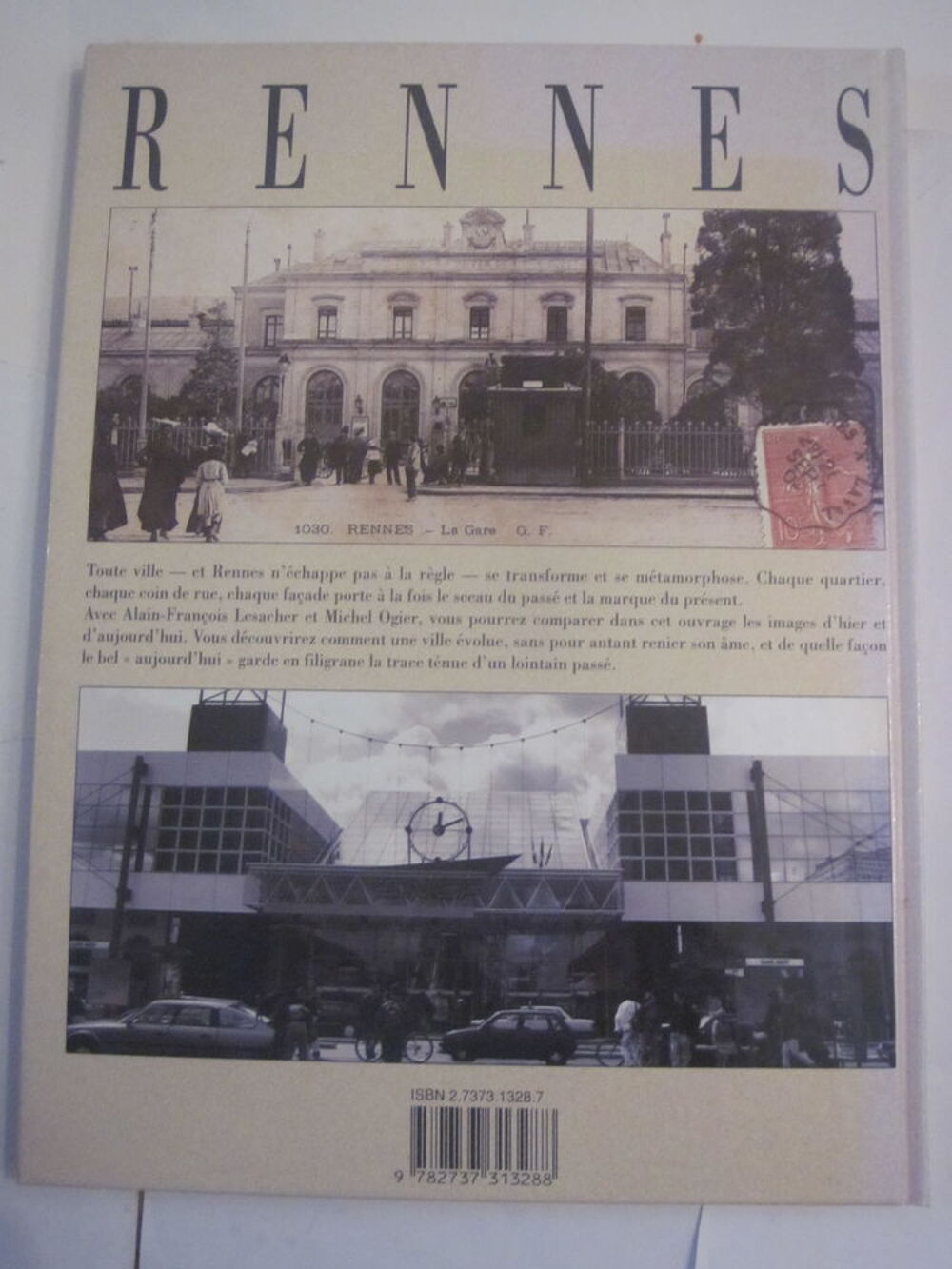 RENNES HIER ET AUJOURD' HUI Livres et BD