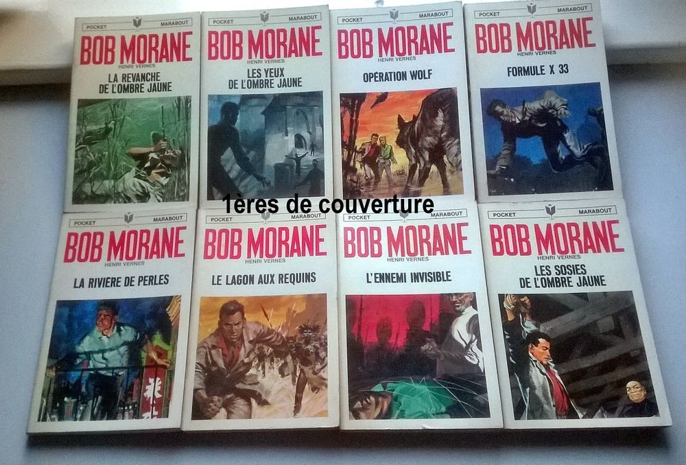 Bob Morane &eacute;ditions 1968 &agrave; 1971 Livres et BD