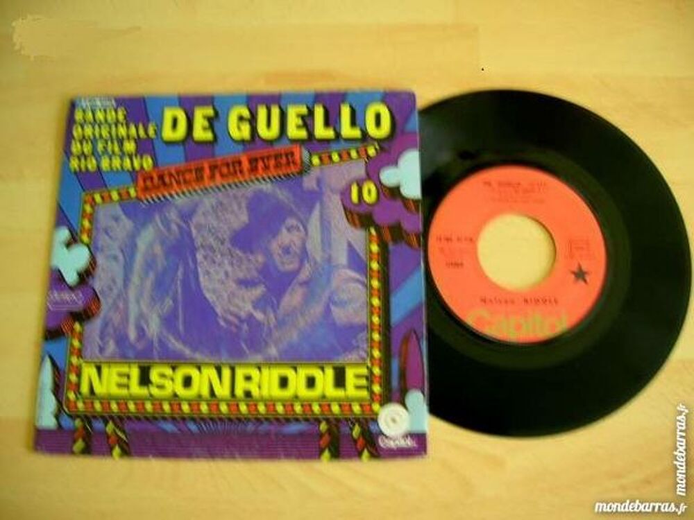 45 TOURS NELSON RIDDLE De Guello/Route 66 CD et vinyles