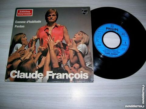 45 TOURS CLAUDE FRANCOIS Comme d'habitude 21 Nantes (44)