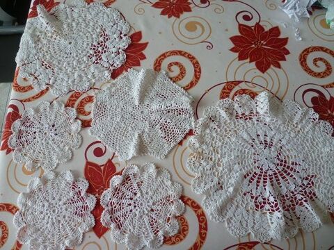 Lot  6 napperons dco maison ancien mode cuisine s 9 Hauconcourt (57)