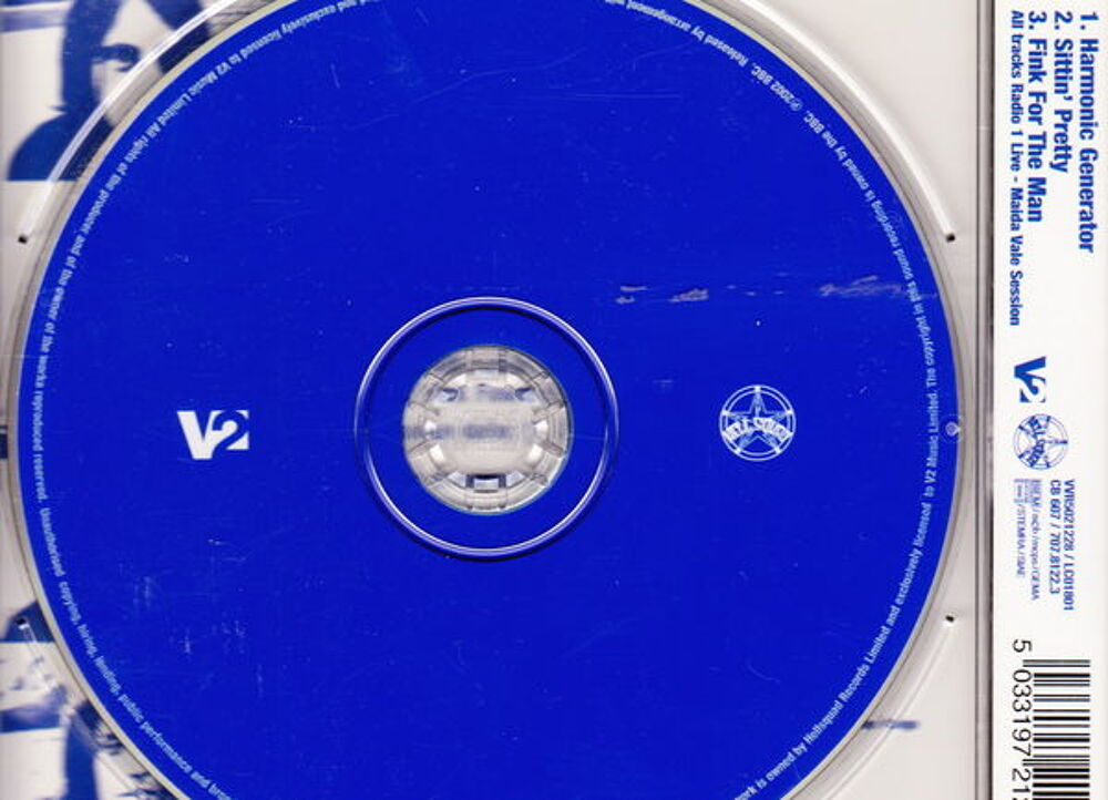 Maxi CD The Datsuns - Harmonic generator (bleu)
CD et vinyles