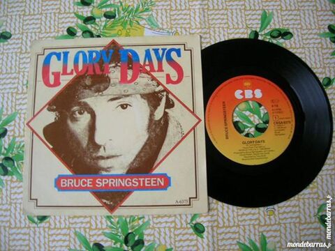 45 TOURS BRUCE SPRINGSTEEN Glory days 7 Nantes (44)