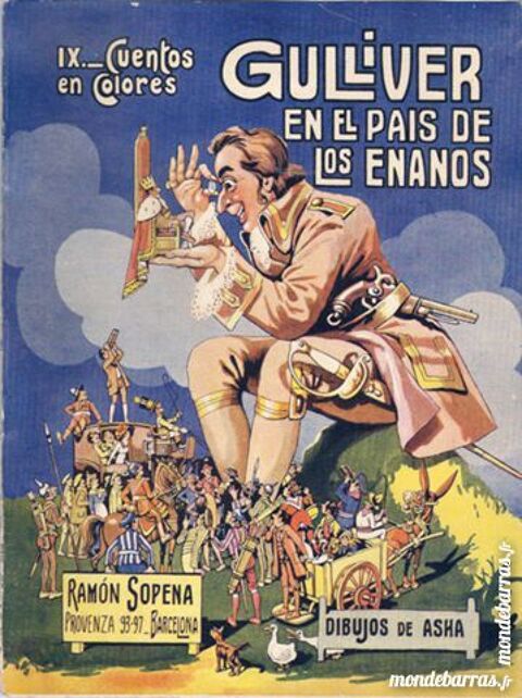 GULLIVER EN EL PAIS DE LOS ENANOS - ASHA 40 Paris 14 (75)