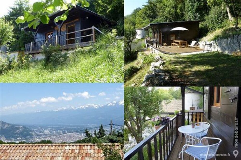   Chalet meublé courte durée Super vue sur  Grenoble Rhône-Alpes, Grenoble (38000)