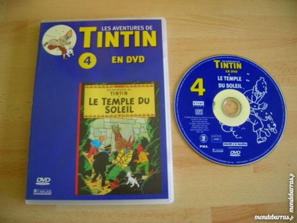 DVD TINTIN Le Temple du Soleil DVD et blu-ray