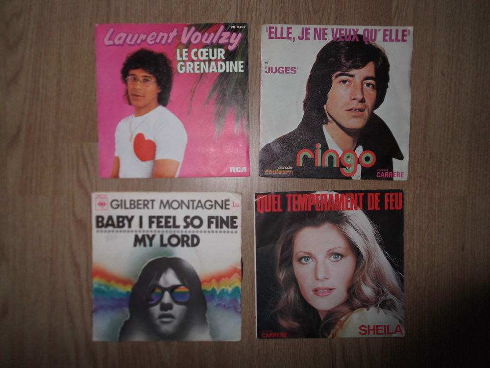 disque vinyle 45 tours CD et vinyles