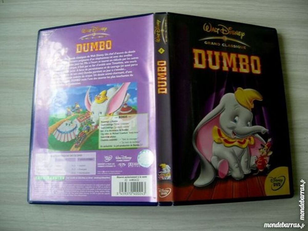 DVD DUMBO W.Disney DVD et blu-ray