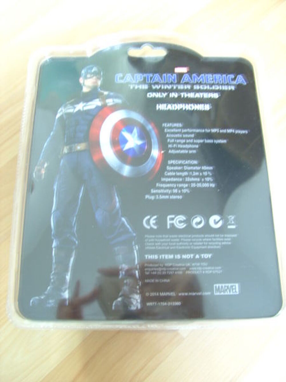 Casque audio Captain America (Neuf) Audio et hifi