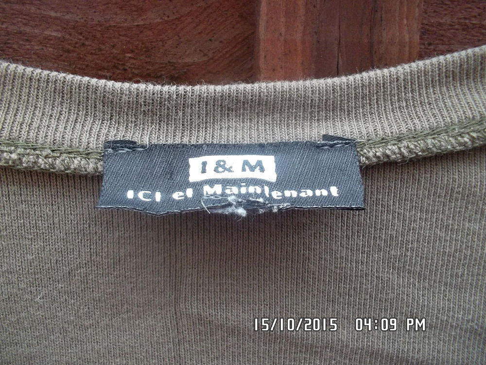 TEE SHIRT KAKI*JUSTE 1E*KIKI60230 Vêtements