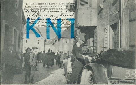 la grande guerre 1914-15 , massevaux l'alsace reconquise 16 Tours (37)