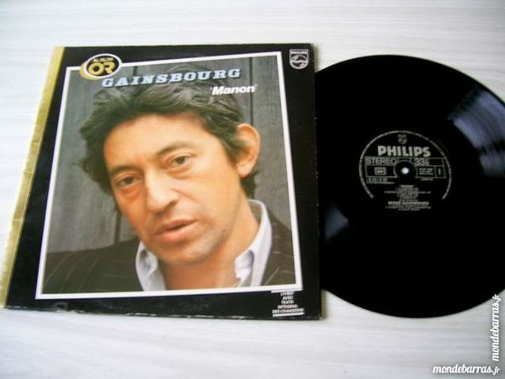 33 TOURS SERGE GAINSBOURG Manon Album Or CD et vinyles