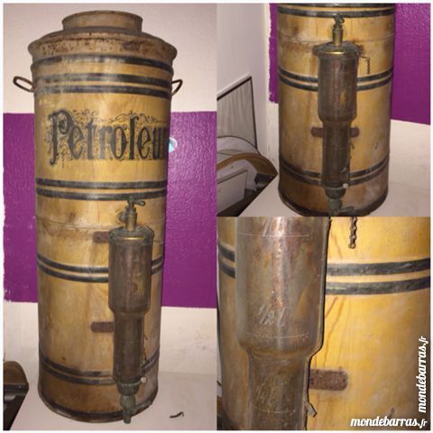 PETROLEUM pompe pétrole 19ème siècle 1800/1890RARE 1 Vendres (34)