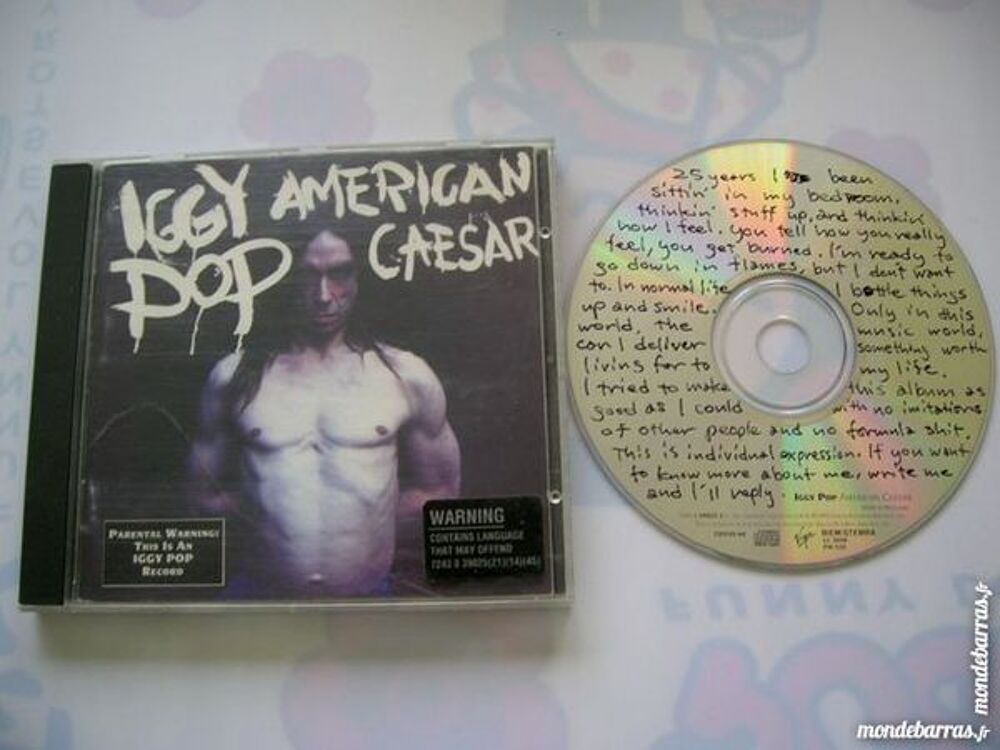 CD IGGY POP American Caesar CD et vinyles