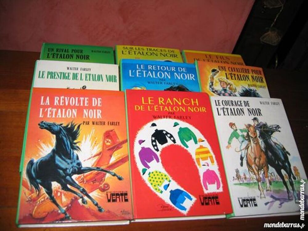 LIVRES BIBLIOTHEQUE VERTE Livres et BD