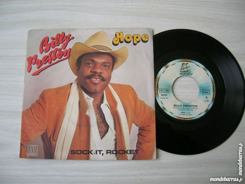 45 TOURS BILLY PRESTON Hope - RARE CD et vinyles