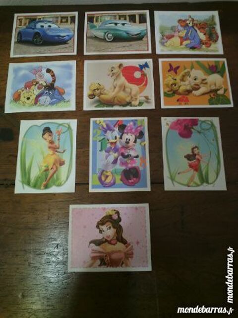 Lot de 10 images ou bons points Disney - coll� 1 Reims (51)