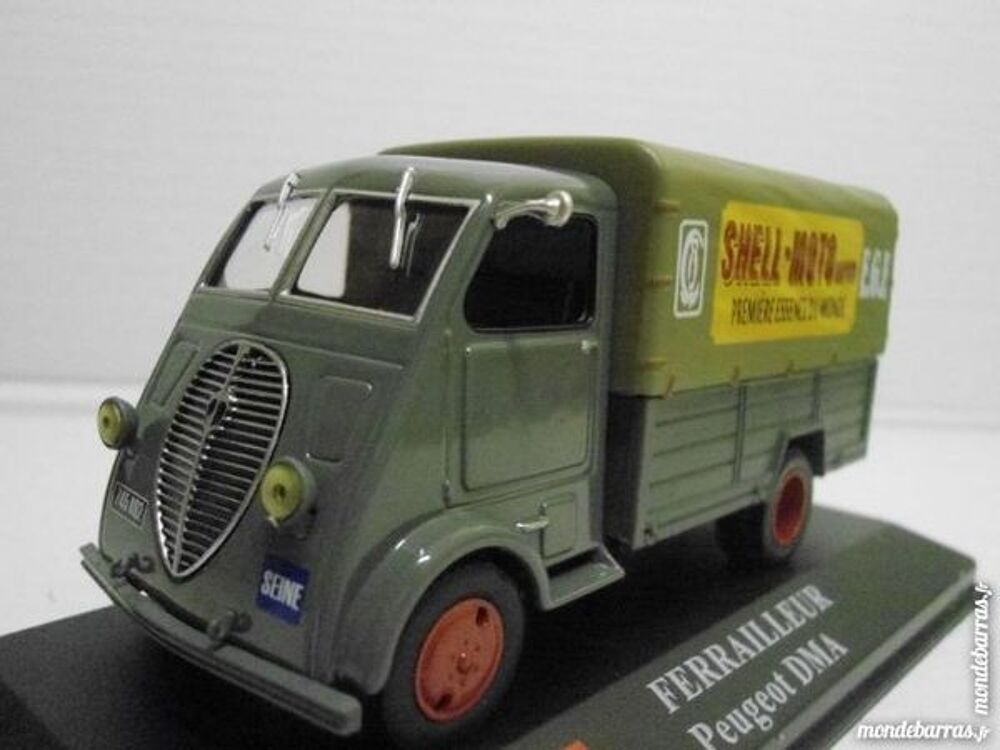Camion Peugeot Dma Ferrailleur Shell-moto Jeux / jouets