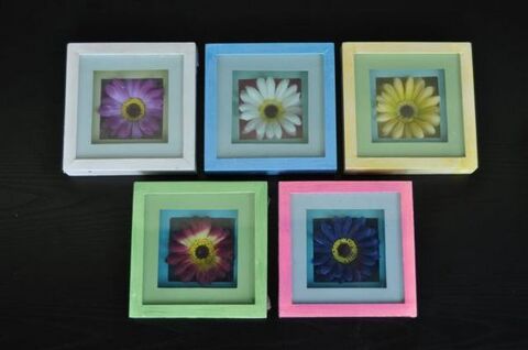 Tableaux dcoratifs vitrs en bois peint 10 Saint-Pierre (97)