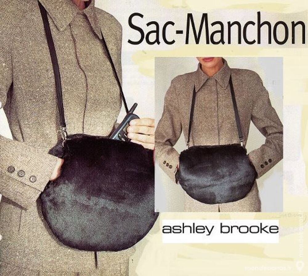 Sac-Manchon en fausse fourrure Maroquinerie