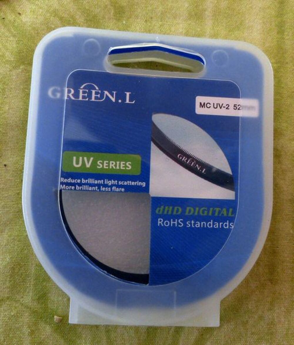 philtre UV GREEN.L 52 mm Photos/Video/TV