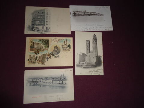 lot de 5 cartes postales MACON 1900 10 Thaon-les-Vosges (88)