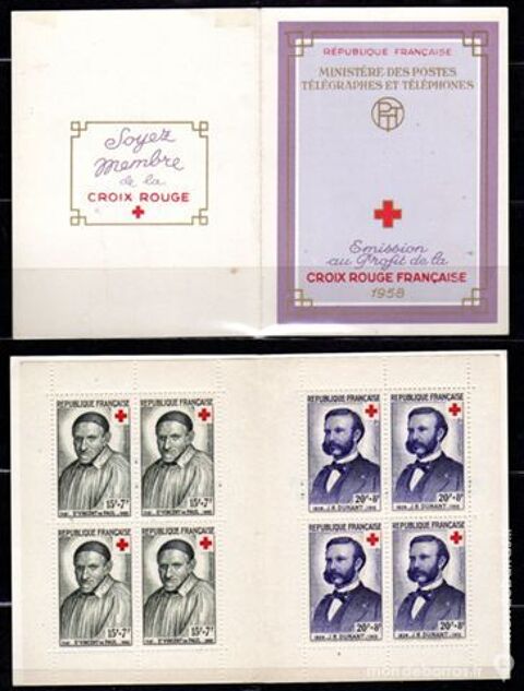 N 2008 - carnet croix rouge 1959 13 La Seyne-sur-Mer (83)