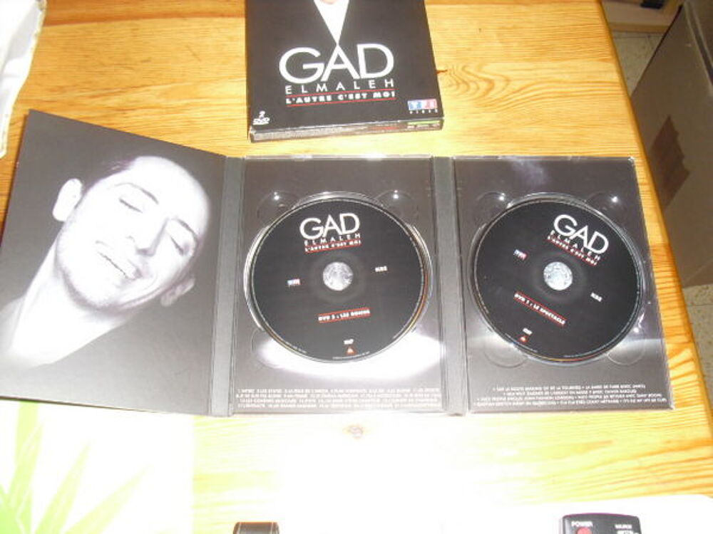 coffret de 2 DVD GAD ELMALEH l'autre c'est moi +BONUS DVD et blu-ray