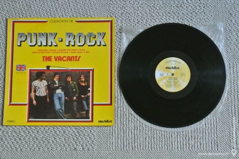 The Vacants - Punk Rock CD et vinyles