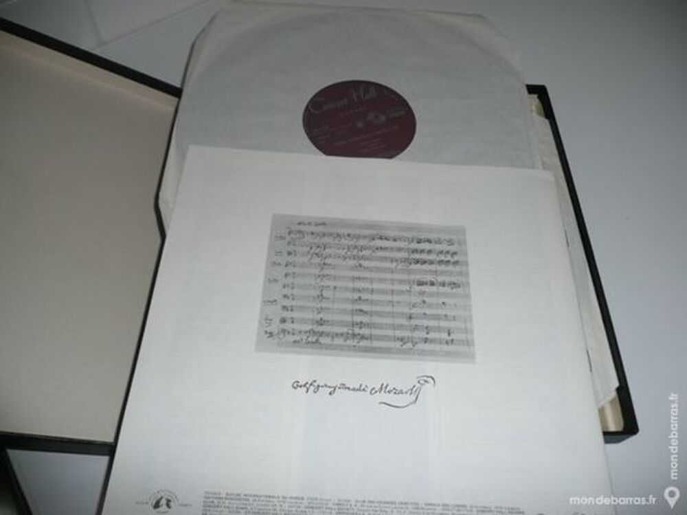 33 tours MOZART Coffret GUILDE INTERNATIONALE CD et vinyles