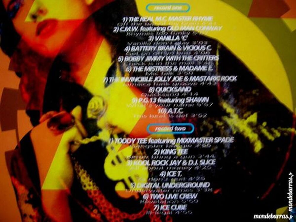 DOUBLE 33 TOURS AMERICAN RAP The Best of (RAP) CD et vinyles