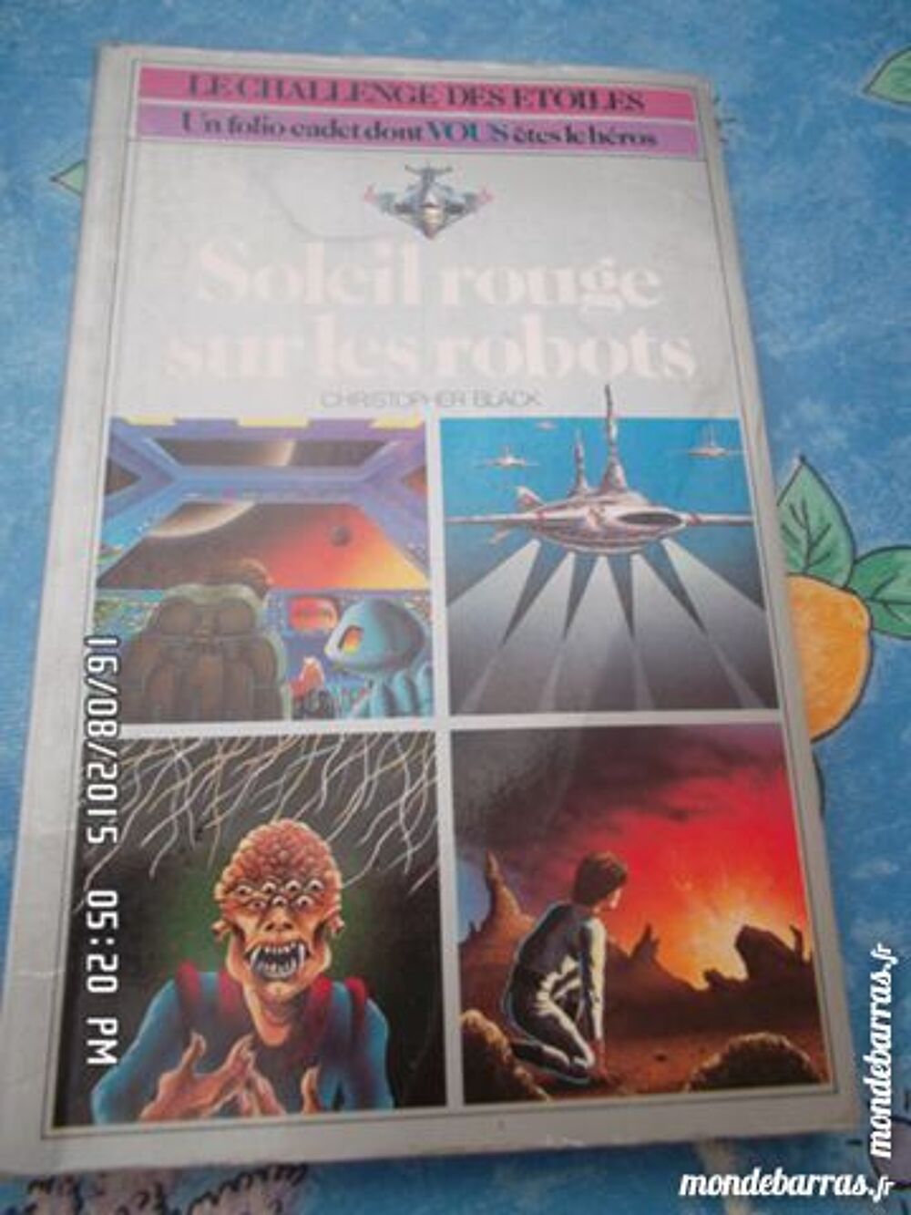 SOLEIL ROUGE SUR LES ROBOTS Livres et BD