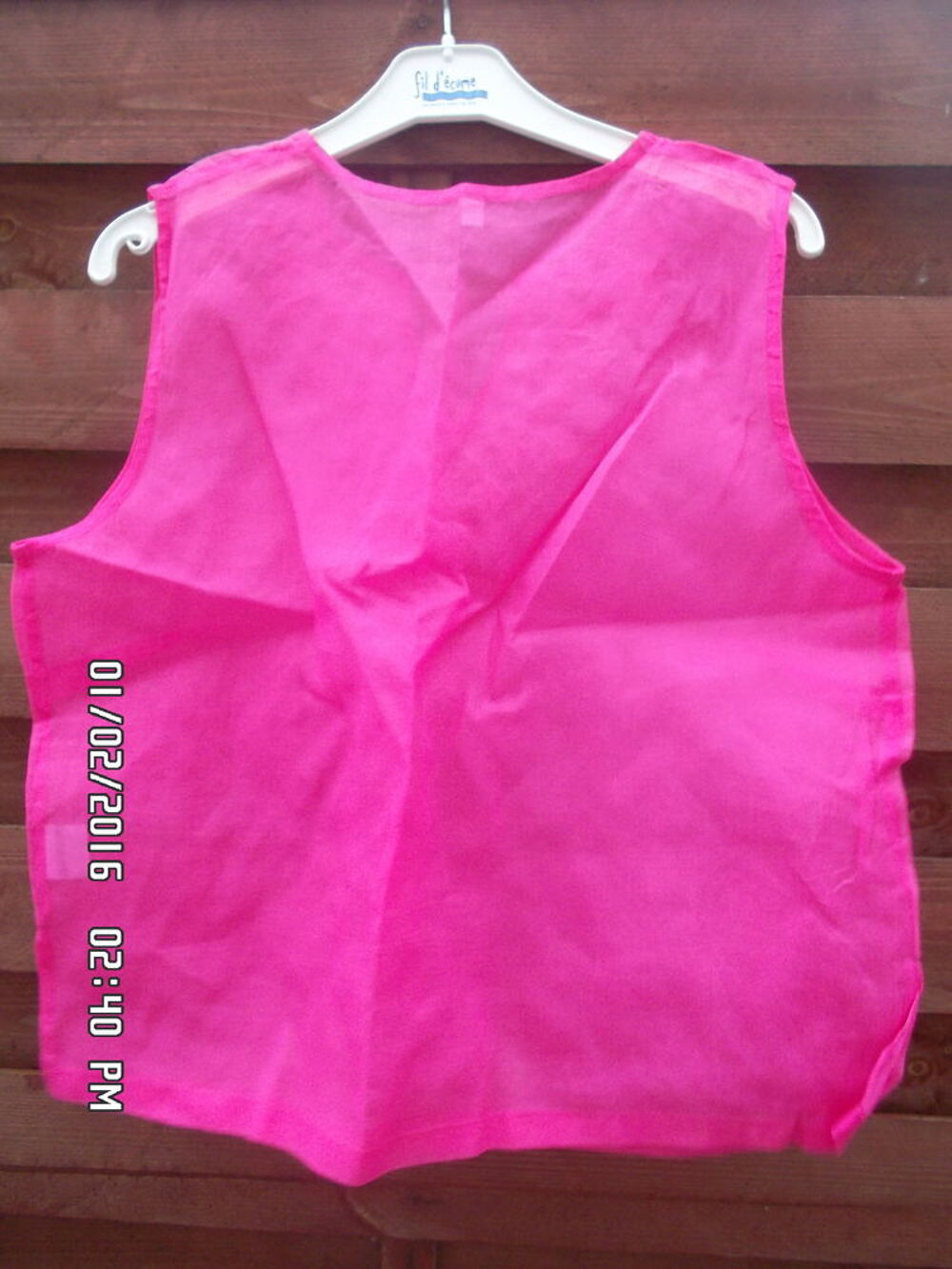 DEBARDEUR ROSE*JUSTE 2E*KIKI60230 Vêtements