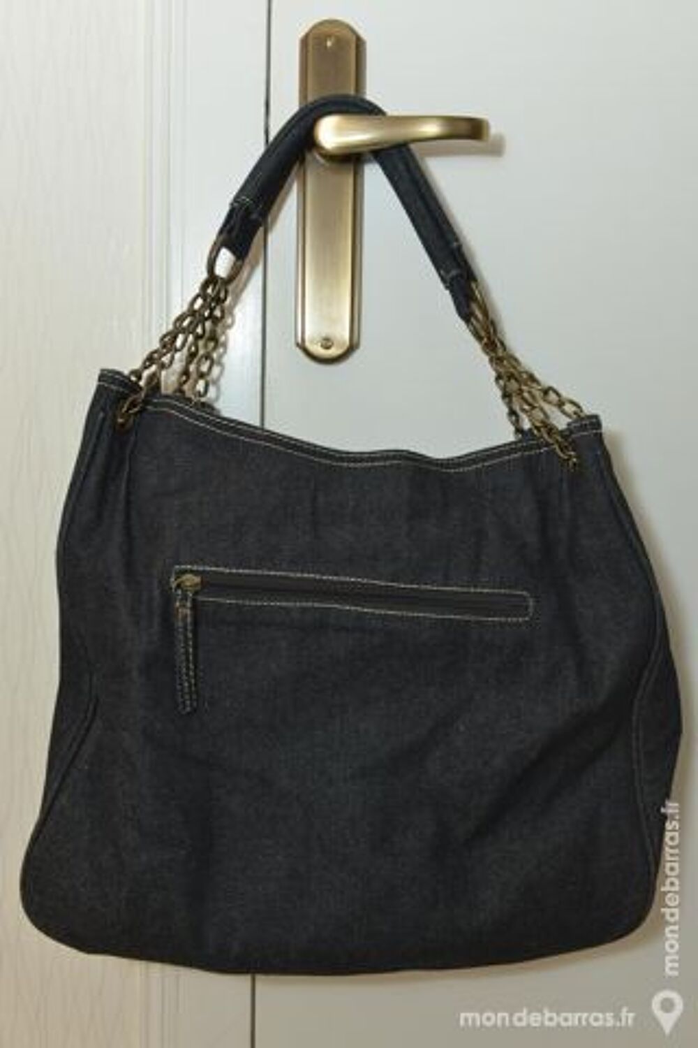 SAC A MAIN EN JEAN NEUF Maroquinerie