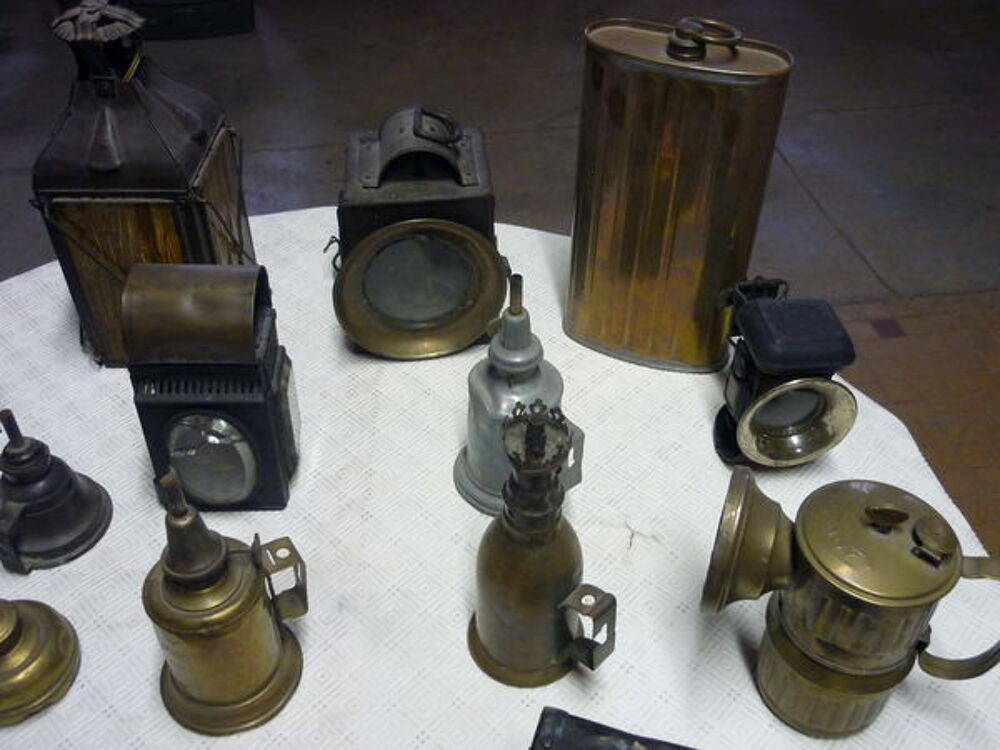 Lot de lampes anciennes Décoration