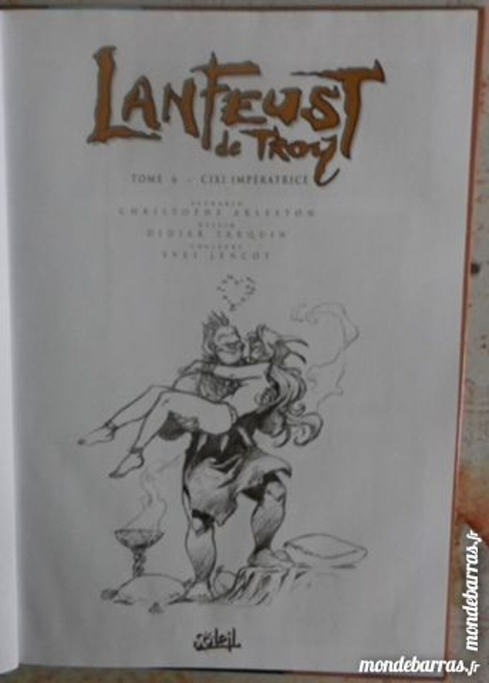 BD LANFEUST DE TROY T6 CIXI IMPERATRICE Livres et BD
