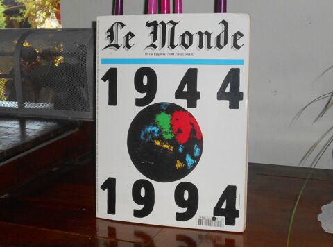 Grand livre Le Monde 1944 1994 Album anniversaire 50 ans 10 Monflanquin (47)