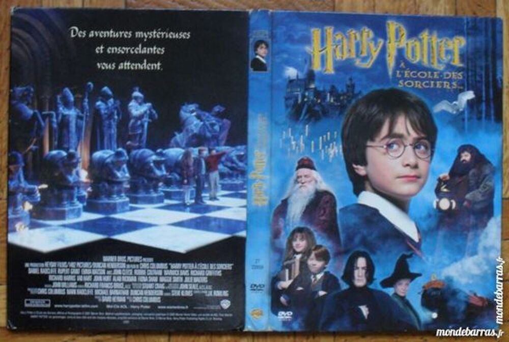 Coffret 2 DVD Harry POTTER &agrave; l'&eacute;cole des sorciers DVD et blu-ray